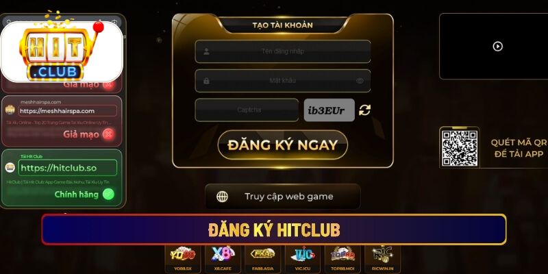 Đăng ký Hitclub